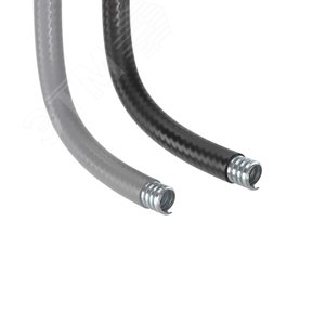 Металлорукав DN 20мм в гладкой ПВХ изоляции Dвн   20,5 мм Dнар 27,0 IP66 50 м цвет серый 4