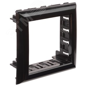 Avanti Рамка-суппорт черная для In-liner Front, 2 модульная 2