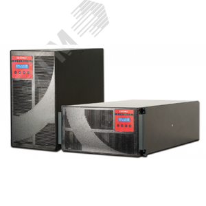 Источник бесперебойного питания Online Solo MD 7 кВа/6,3 кВа 5 мин Rack 5U 6xIEC C13, 4xIEC C19 + клеммы (SOLOMD7A5) - DKC (ДКС)