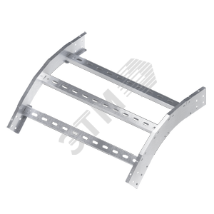 Угол вертикальный внешний 45 градусов 50х400, R300, 1,5 мм, AISI 304 (ILPM3540C)