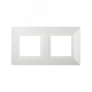 Рамка из металла, ''Avanti'', белая, 4 модуля