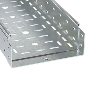 Лоток перфорированный 80х600 L3000, толщ. 1,0 мм, горячеоцинкованный