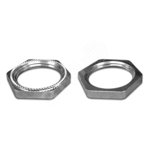 Гайка заземляющая M16x1.5 никелированная латунь - DKC (ДКС)
