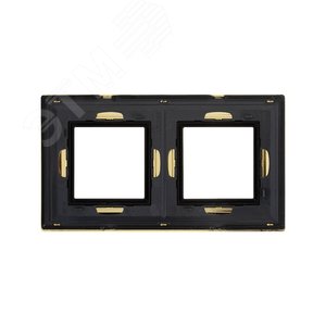 Рамка из металла, ''Avanti'', золотая, 4 модуля 3