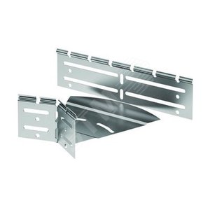 Горизонтальный изменяемый угол СРО 0-45град. 400x80, 0,8 мм, AISI 304 (ISVL840C)