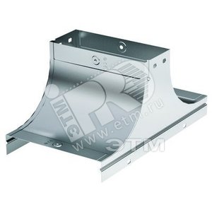 Крышка-ответвитель TS основание 600мм H=100мм цинк-ламельная (37348ZL)