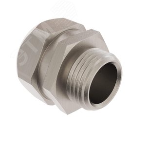 Муфта металлорукав-коробка DN 15 М20х1.5 наружная резьба 3