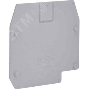 Изолятор торцевой CBC.35/PTGR серый для СВС35 (ZCB351GR) - DKC (ДКС)