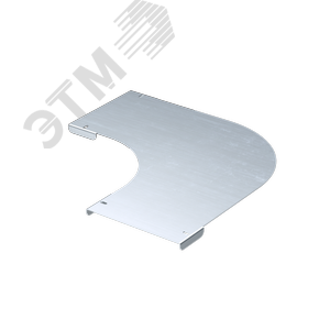 Крышка на угол горизонтальный 90 градусов 800, R300, 1,0 мм, нержавеющая сталь AISI 304 (IKLDV3800C)