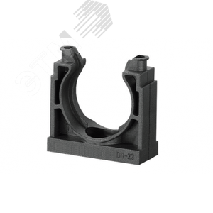 Держатель DN 12мм полиамид черный