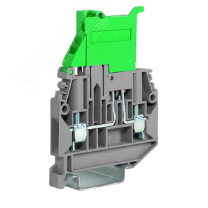 Держатель предохранителя 4 кв.мм., винт 5х20 мм, синдикатором на 110-230В CBF.4/C23/GR