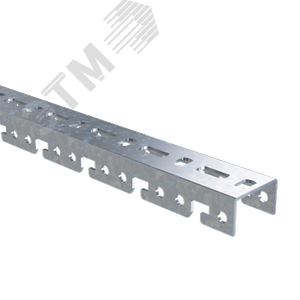 Профиль BPF для консолей быстрой фиксации BBF L1000 толщина 2.5 мм горячеоцинкованный
