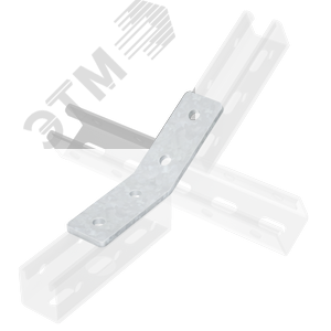 Уголок крепежный двойной 45?, INOX 304 (IBMC1024C) - DKC (ДКС)