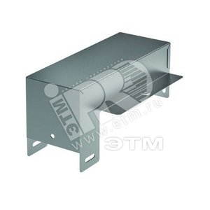 Ответвитель -крышка Т-образный вертикальный вниз DDS 300/150 цинк-ламельный