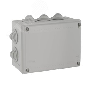 Коробка распределительная 240х190х90мм IP55 с кабельными вводами - DKC (ДКС)