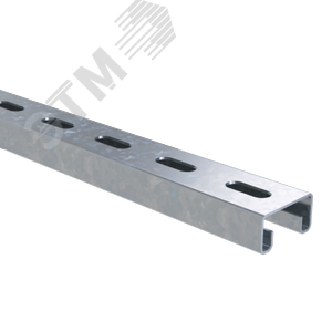 С-образный профиль 41х21, L100, толщ.2,0 мм, INOX 304 (IBPV21010C) - DKC (ДКС)