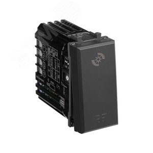 Avanti Диммер кнопочный модульный для LED ламп, , Черный матовый, 1 модуль 2