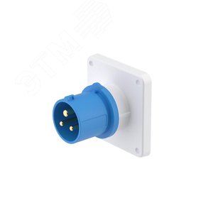Вилка скрытой установки IP44 16A 2P+E 230В - DKC (ДКС)