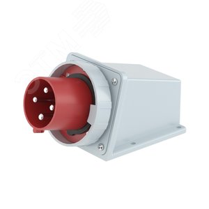 Вилка настенная IP67 125А 3P+E 400В - DKC (ДКС)