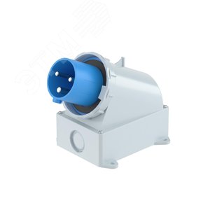 Вилка настенная IP67 63А 2P+E 250В - DKC (ДКС)