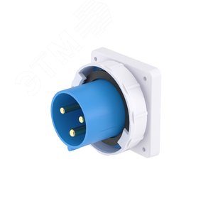 Вилка панельная прямая IP67 125А 2P+E 250В - DKC (ДКС)