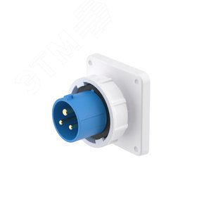 Вилка панельная прямая IP67 32А 2P+E 250В - DKC (ДКС)