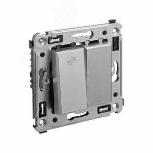 Avanti Диммер кнопочный в стену для LED ламп, , Закаленная сталь 2