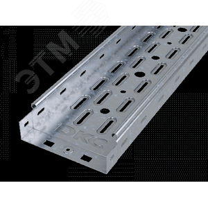 Лоток перфорированный 150х80х3000 RAL8017 - DKC (ДКС)