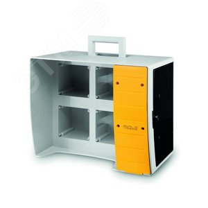 Корпус на 16 модулей и 4 поста с основанием 136х125мм MBOX2 - DKC (ДКС)