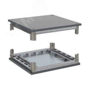 Комплект, крыша и основание, для оцинкованных шкафов CQE, 1000X800 мм - DKC (ДКС)