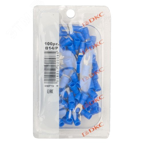 Наконечник НВИ 2,5-4 синий QUADRO (100шт) 3