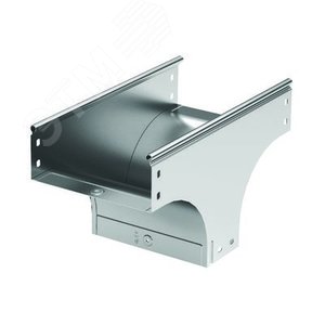 Ответвитель TD Т-образный вертикальный 300/80 в комплекте с крепежными элементами и соединительными пластинами