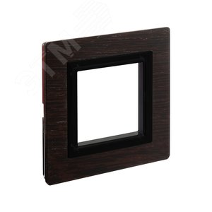 Рамка из натурального дерева, ''Avanti'', венге, 2 модуля 2