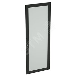 Дверь с ударопрочным стеклом для IT корпусов CQE 1200X800 RAL9005 - DKC IT