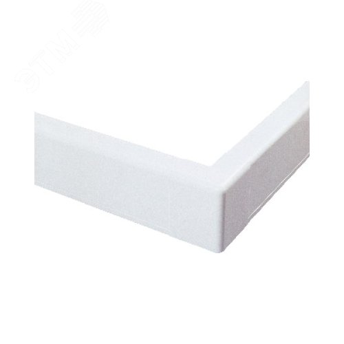Внешний угол для плинтусного короба 100х40 мм белый