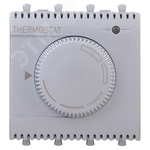 Avanti Термостат модульный для теплых полов, , Закаленная сталь, 2 модуля - DKC (ДКС)