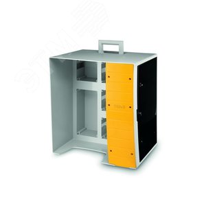 Корпус на 39 модулей и 5 постов с основанием 136х125мм MBOX3 - DKC (ДКС)