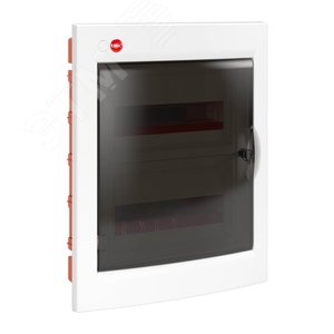 Щит распределительный встраиваемый ЩРв-П-24 IP40 пластиковый прозрачная дверь