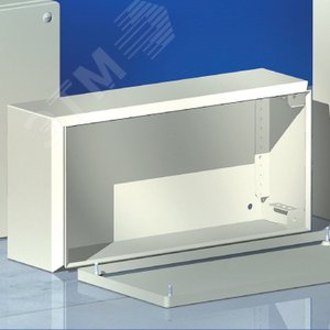 CDE Корпус сварной металлический 600х300х120мм с фланцами IP55 (R5CDE63120F) - DKC (ДКС)
