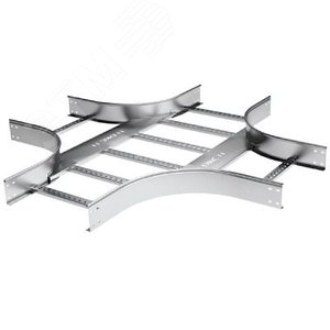 Ответвитель Х-образный 50х500 R=300мм цинк-ламельный