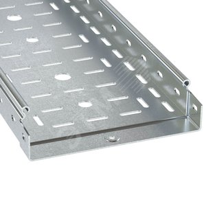 Лоток перфорированный 100х500L3000, толщина 1,0 мм, горячеоцинкованный
