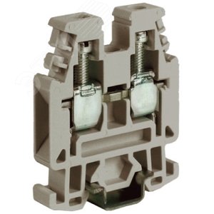 Зажим проходной RP.4/6(Ex)i 4 кв.мм синий QUADRO (ZRP400) - DKC (ДКС)