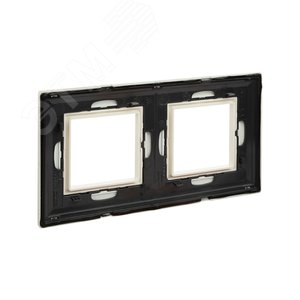 Рамка из металла, ''Avanti'', белая, 4 модуля 4