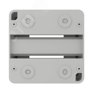 Щиток настенный, ral 7035, без крышки, 6мод. | 82006 | DKC 3