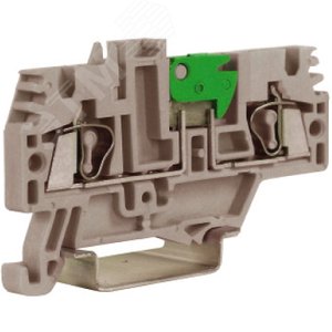 Зажим HMS.2GR 2.5 кв.мм с ножевым разъединителем серая (ZHS200GR) - DKC (ДКС)