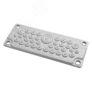 Ввод кабельный пластик V0 UL94 IP65 +130 - 40 35 отверстий - DKC (ДКС)