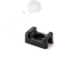 База к хомутам 5мм несамоклеющаяся черная (100шт)