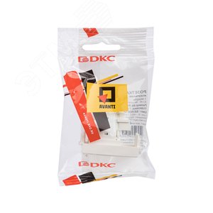 Компьютерная розетка ''Белое облако'' ''Avanti'' RJ-45 модульная, кат. 6А, 1 мод 5