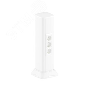 Миниколонна алюминиевая, 0.5м, цвет бел. ДКС - фото 2