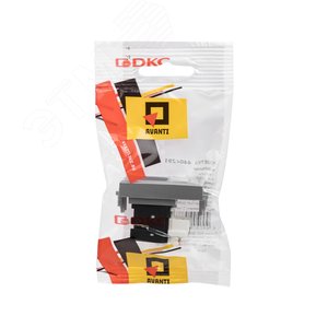 Avanti Компьютерная розетка RJ-45 модульная кат.6  Закаленнаясталь 1 модуль - фото 5